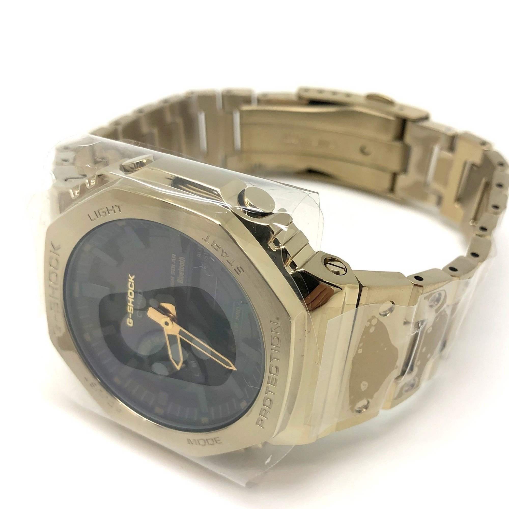 G-SHOCK CASIO Watch GM-B2100GD-9AJF Gold Full Metal Solar Mobile Link Analog Octagonal Stainless Steel Double LED Light Mikunigaoka Store ITUTP6PER3Q8