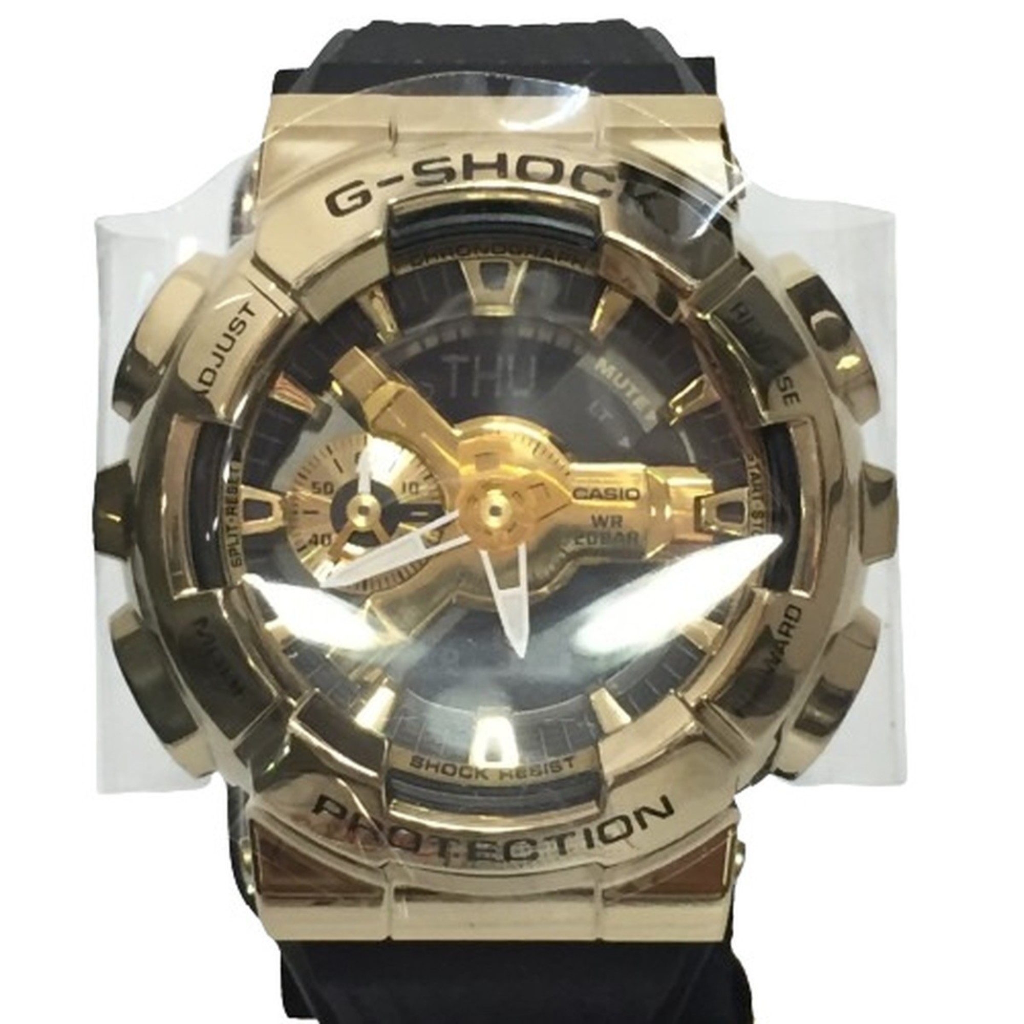 G-SHOCK CASIO Watch GM-110G-1A9 Analog-Digital Digital-Analog Men's Gold Black Kaizuka Store ITLLHX375BYC RM1296D