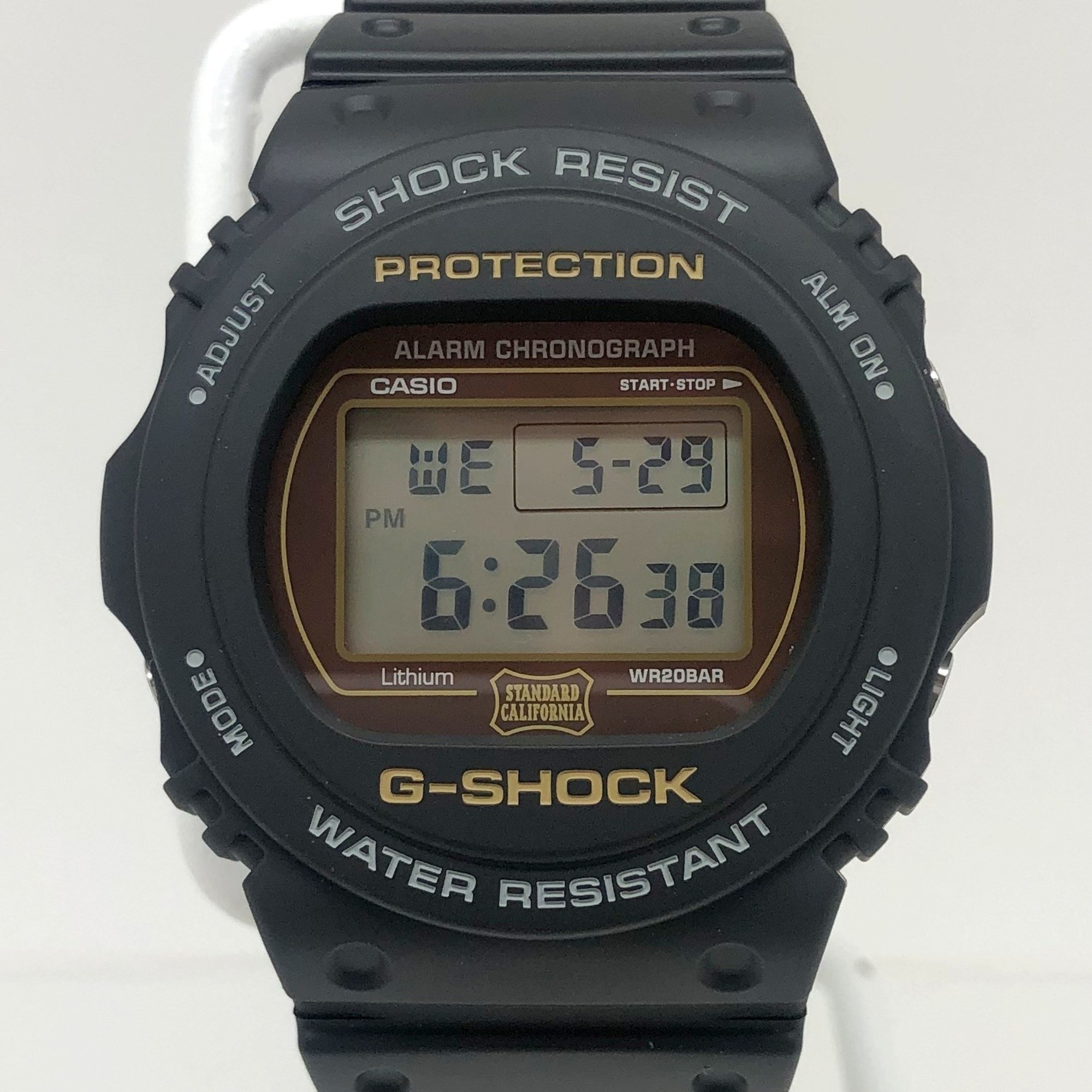 G-SHOCK CASIO Watch DW-5750E-1JF Standard California Collaboration Model Black Brown Mikunigaoka Store ITUOGX9A6GVB