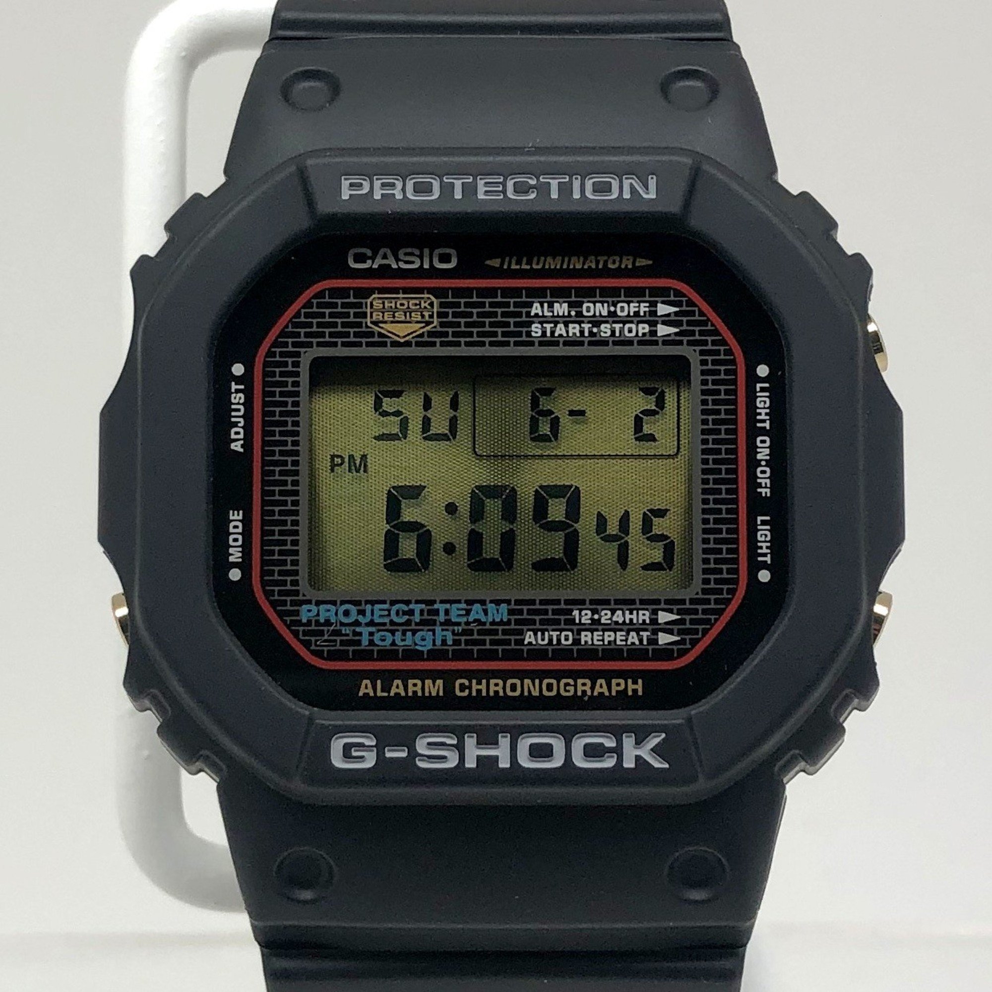 G-SHOCK CASIO Watch DW-5040PG-1JR 40th Anniversary RECRYSTALLIZED Original  Reproduction PROJECT TEAM Tough 5000 Series Digital Quartz Black ...