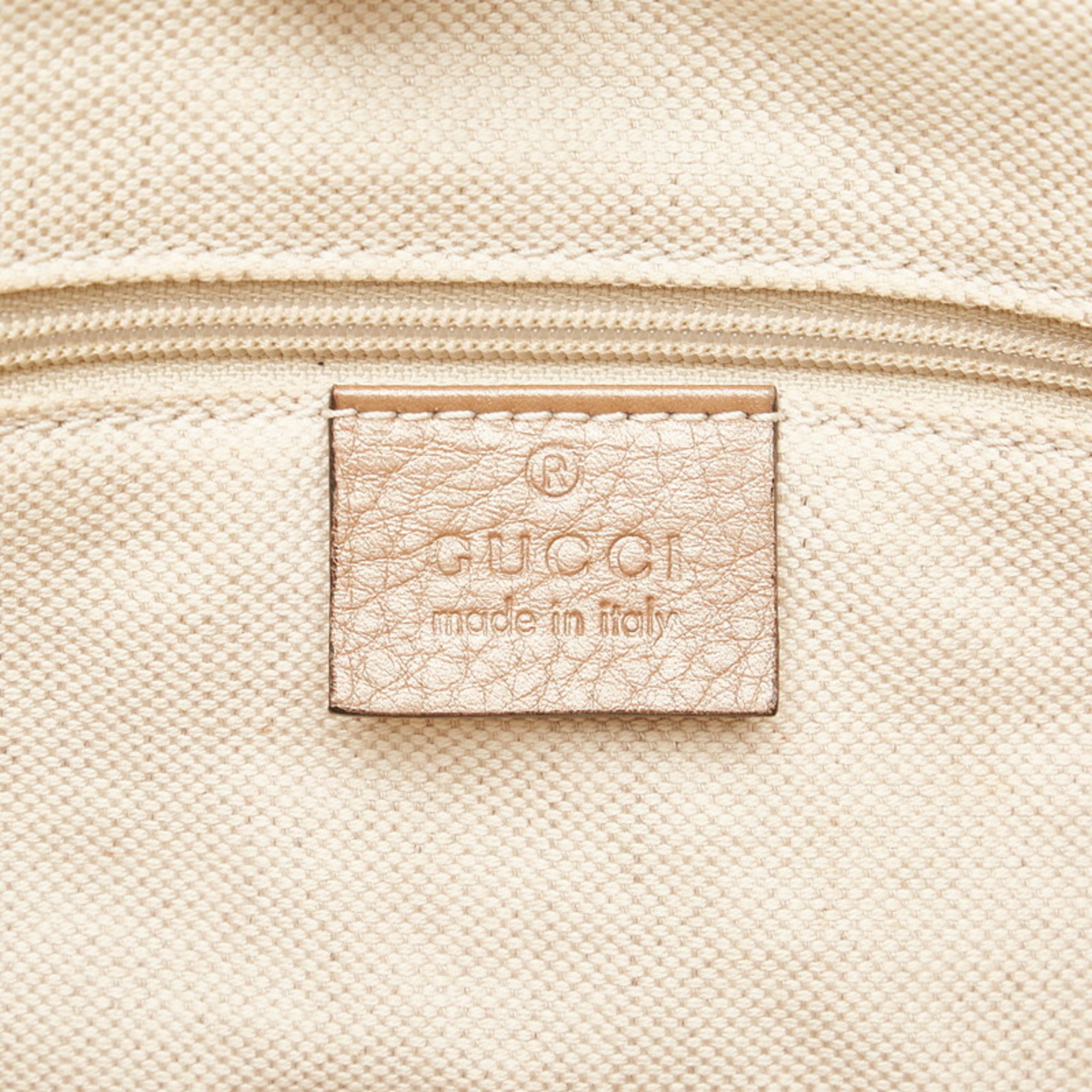 Gucci Sukey Handbag Tote Bag 211944 Pink Leather Women's GUCCI