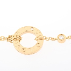 Cartier Love Circle Double Chain Bracelet B6038300 Au750 K18YG Yellow Gold L-155554