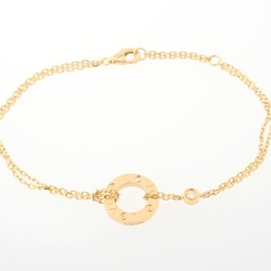 Cartier Love Circle Double Chain Bracelet B6038300 Au750 K18YG Yellow Gold L-155554