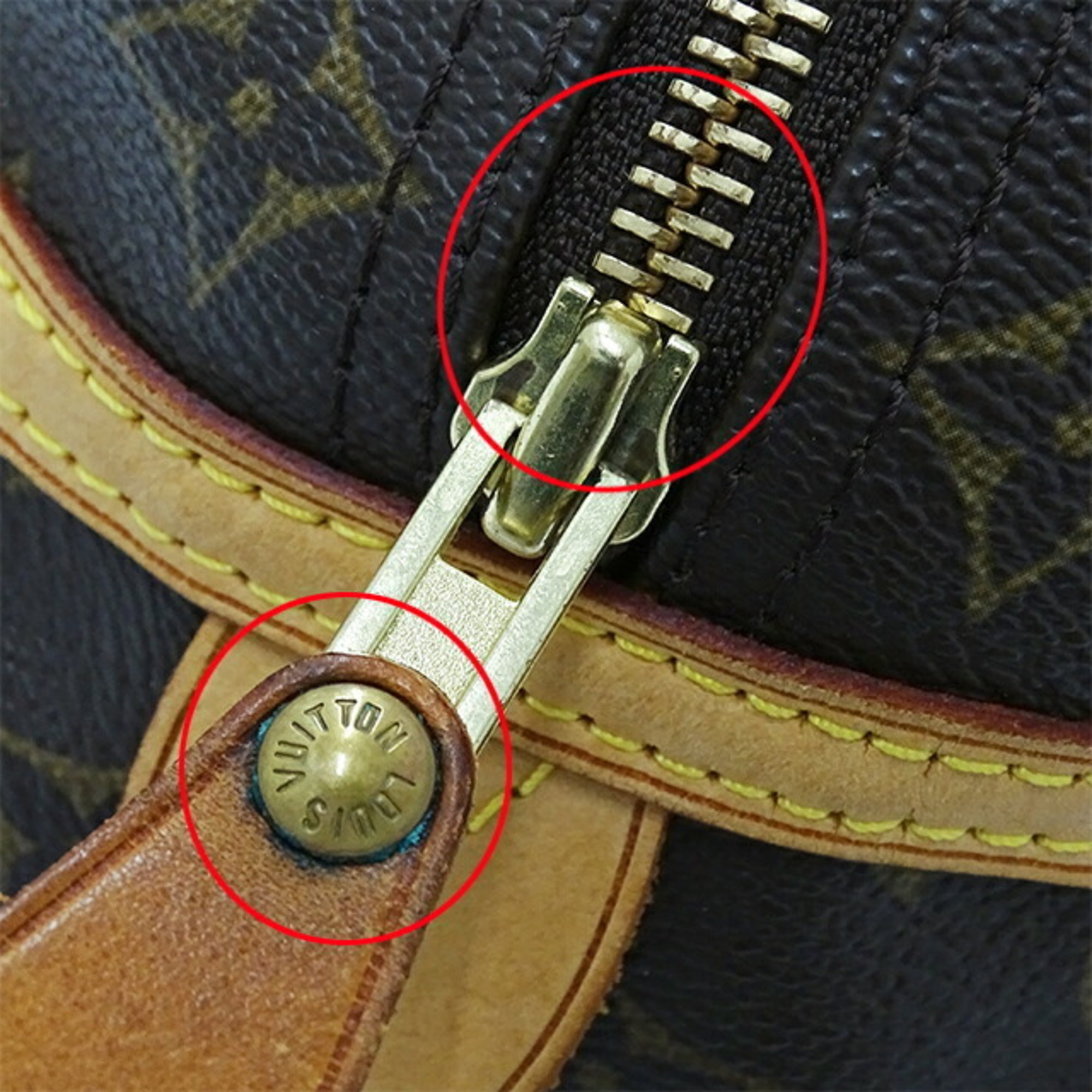 Louis Vuitton LOUIS VUITTON Bag Monogram Women's Handbag Montorgueil PM Brown M95565 Outing