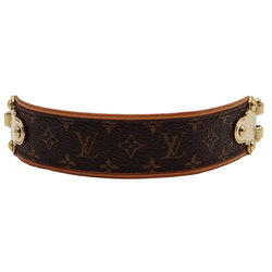 Louis Vuitton LOUIS VUITTON Bracelet for Women Monogram Canvas Save It 17 Brown M6611E