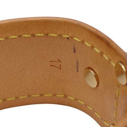Louis Vuitton LOUIS VUITTON Bracelet for Women Monogram Canvas Save It 17 Brown M6611E
