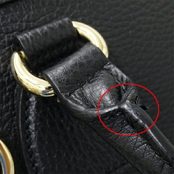 Gucci GUCCI Bag Women's Interlocking Handbag Shoulder 2way Leather Black 449659