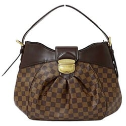 Louis Vuitton Damier Women's Shoulder Bag Sistine MM N41541 Brown
