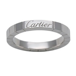 Cartier Ring for Women, 750WG Lanier, White Gold, #53, Size 13, Polished