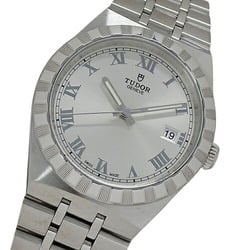 Tudor Royal 28500 Men's Watch Date Automatic AT Stainless Steel SS Silver Polished