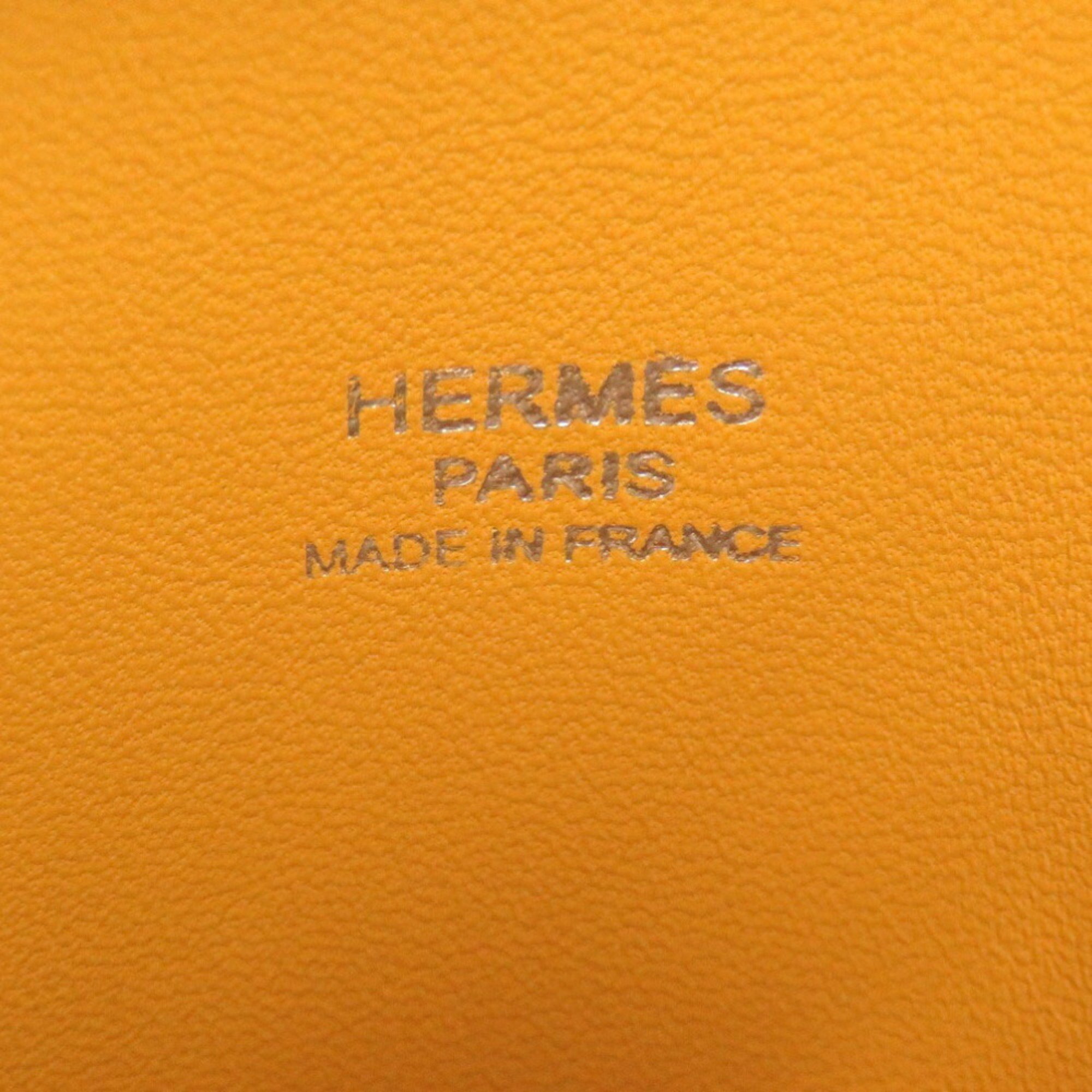 Hermes Bolide 31 Veau Chamonix Natural Sable K Stamp Handbag Brown 0005 HERMES