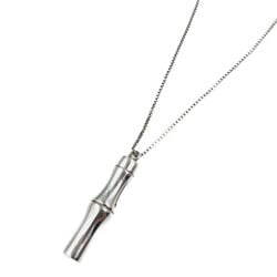 Gucci Bamboo Metal Silver Necklace 0215GUCCI