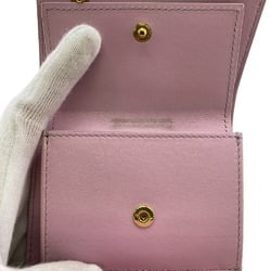 CELINE Small Trifold Wallet Pink Women's