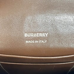 THOMAS BURBERRY Thomas Burberry TB Shoulder Bag Brown Women's