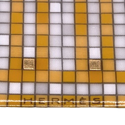 HERMES Hermes Mosaic 24 Plate Orange Unisex