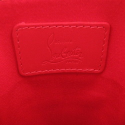 Christian Louboutin Studded Leather Black 1205145 Phone Shoulder Bag 0221