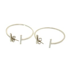 Tiffany T-wire hoop earrings, 925 silver, 0098 TIFFANY&Co.