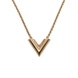 Louis Vuitton Essential V M00857 Gold Necklace LV 0079 LOUIS VUITTON