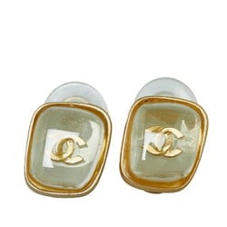 Chanel Water Earrings Gold Plated Women's CHANEL