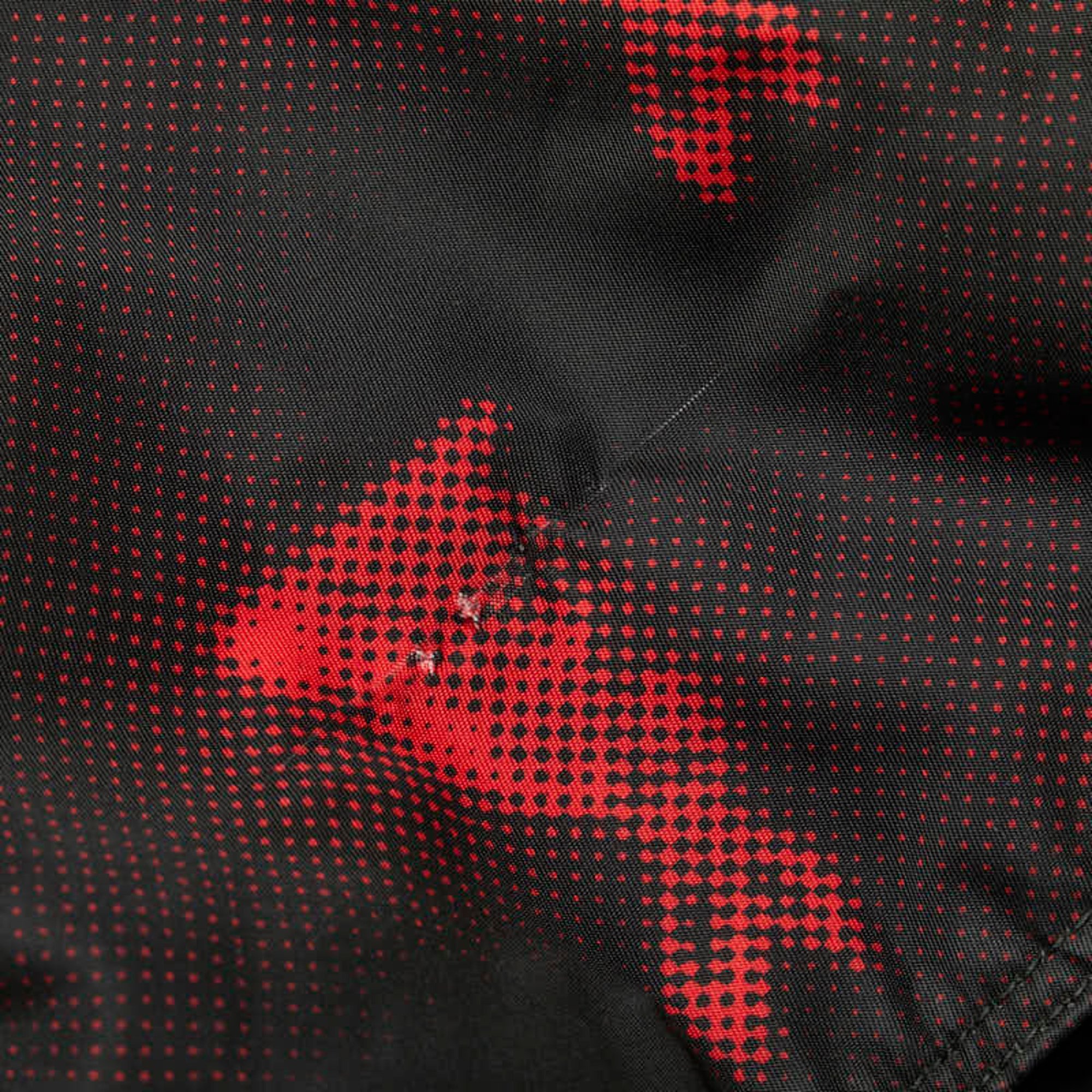 Prada Rabbit Tote Bag Shoulder Black Red Nylon Women's PRADA