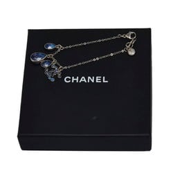 Chanel Coco Mark Drop Color Stone Bracelet Metal Women's CHANEL