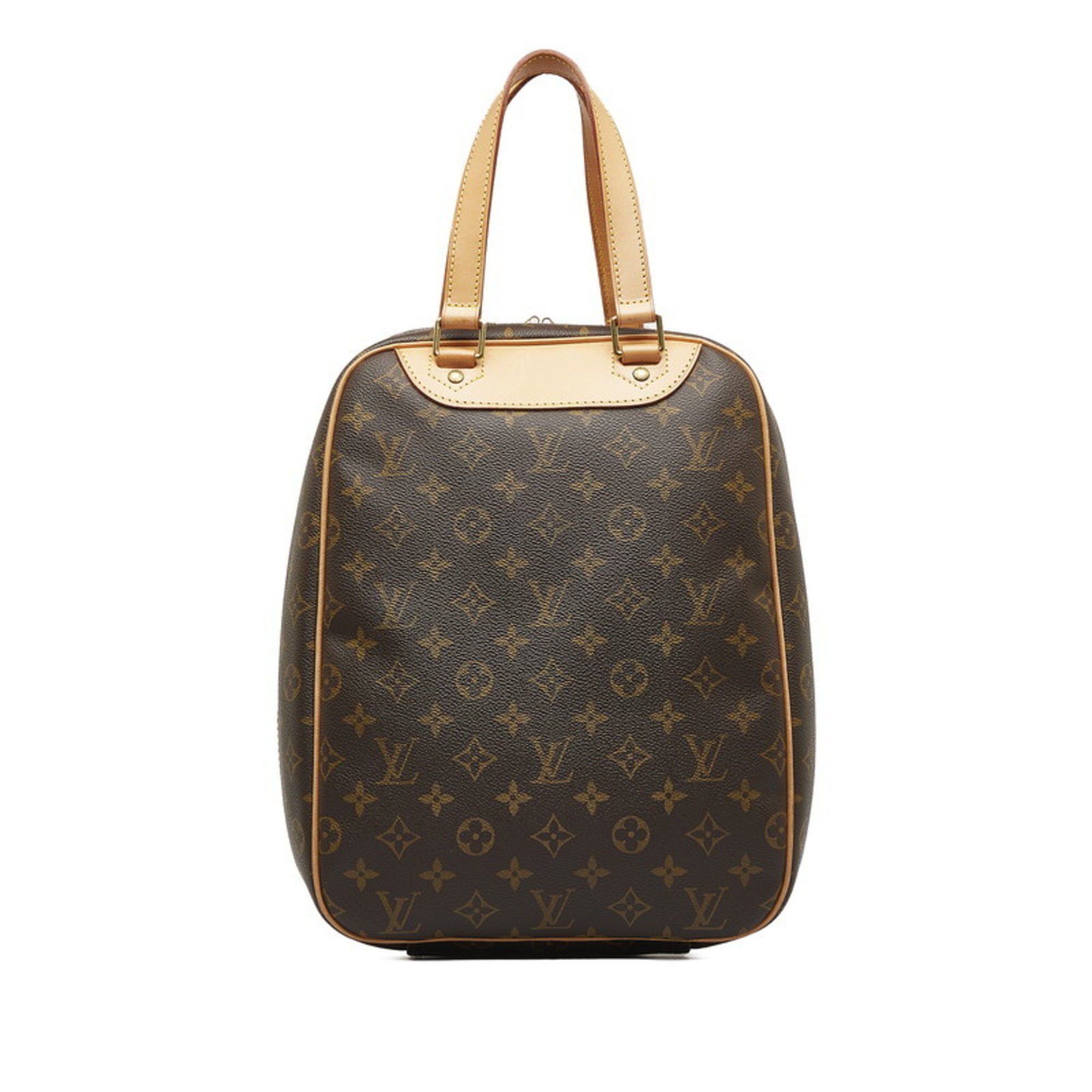 Louis Vuitton Monogram Excursion Handbag M41450 Brown PVC Leather Women's LOUIS VUITTON