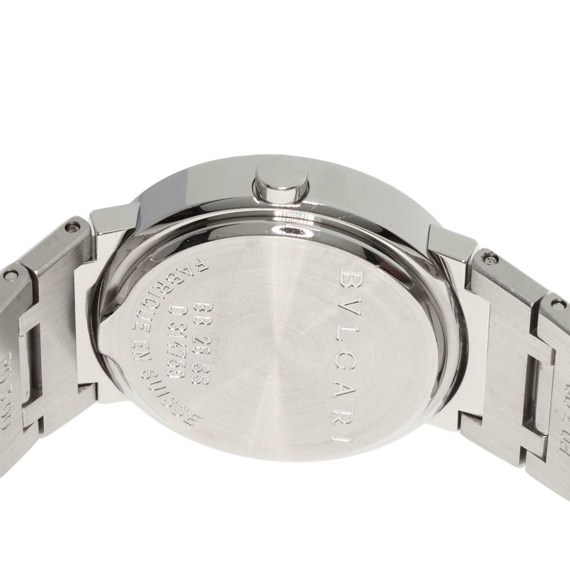 BVLGARI BB26SSD Wristwatch Stainless Steel SS Ladies