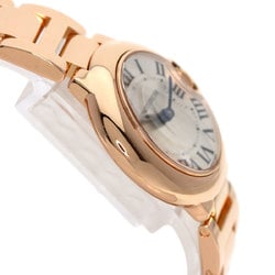 Cartier W69002Z2 Ballon Bleu 28mm Watch K18 Pink Gold K18PG Ladies CARTIER