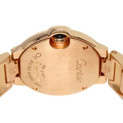 Cartier W69002Z2 Ballon Bleu 28mm Watch K18 Pink Gold K18PG Ladies CARTIER