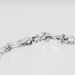 Tiffany & Co. Bamboo Chain Bracelet, 17cm wrist size, 925 silver, approx. 24.1g