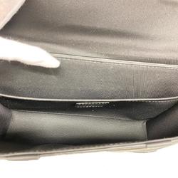Louis Vuitton Shoulder Bag Monogram Embossed Trunk PM M57726 Black Men's