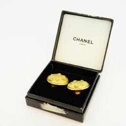 Chanel Earrings Coco Mark GP Plated Gold Ladies