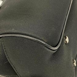 Salvatore Ferragamo handbag nylon leather black ladies