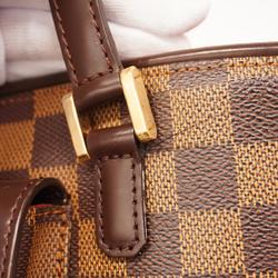 Louis Vuitton Tote Bag Damier Manosque PM N51121 Ebene Women's