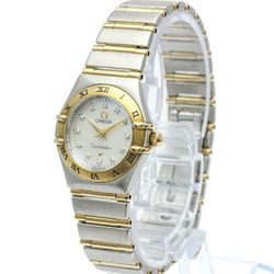 Polished OMEGA Constellation Diamond MOP Dial Quartz Watch 1272.75 BF569961