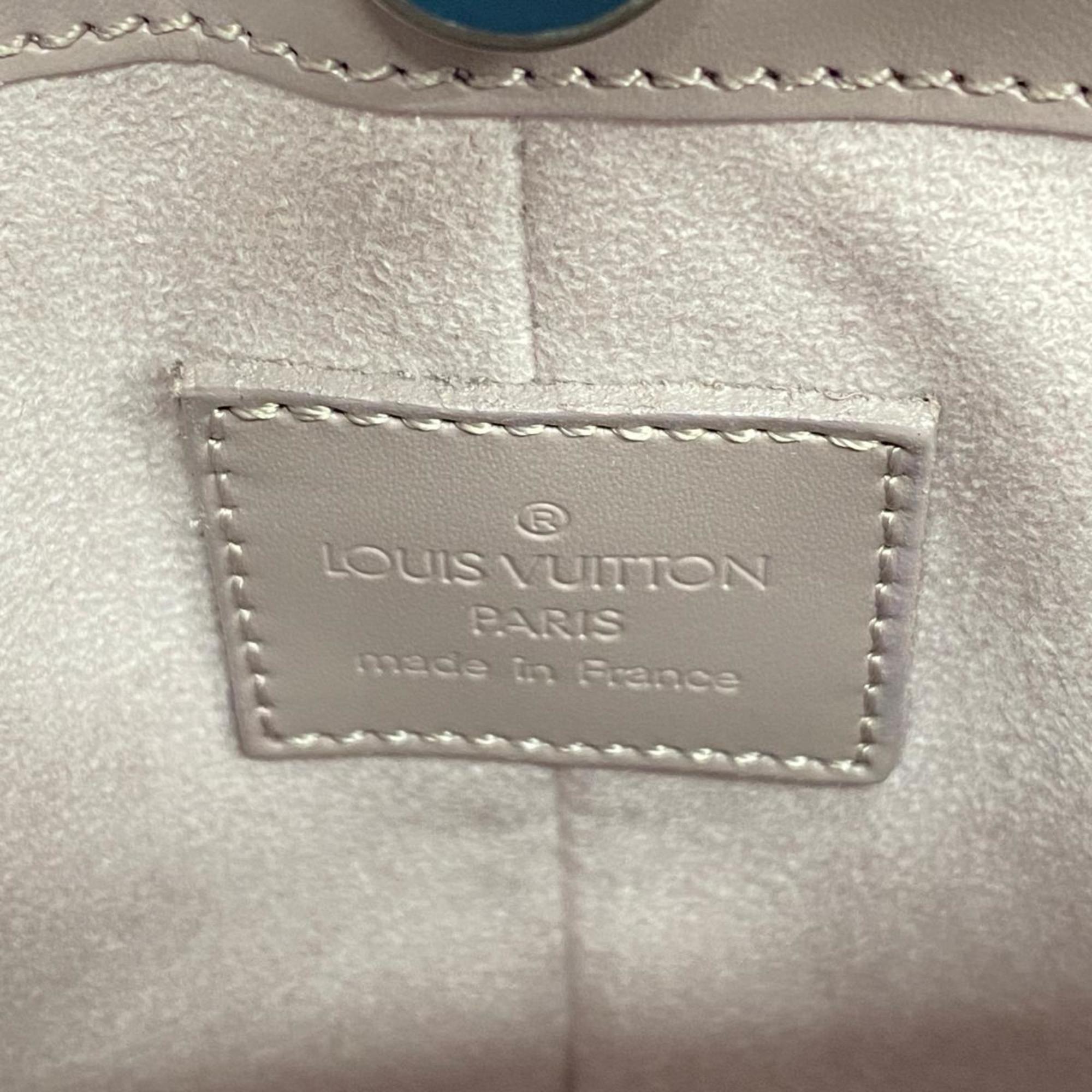 Louis Vuitton Epi Pouch Pochette Demilune M5262B Lilac Ladies