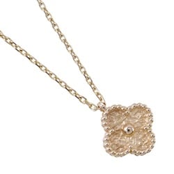 Van Cleef & Arpels Sweet Alhambra Necklace VCARO8DF00 K18 Pink Gold Approx. 3.3g for Women