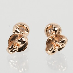 Tiffany & Co. By the Yard Earrings 0.10ct x 2 K18PG Pink Gold Diamond Approx. 1.63g