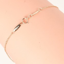 Tiffany & Co. By the Yard Bracelet, K18PG, Pink Gold, Diamond, Approx. 1.38g