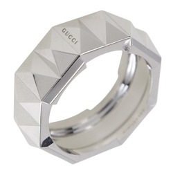 Gucci Link to Love size 15 ring, K18 white gold, approx. 12.9g, unisex