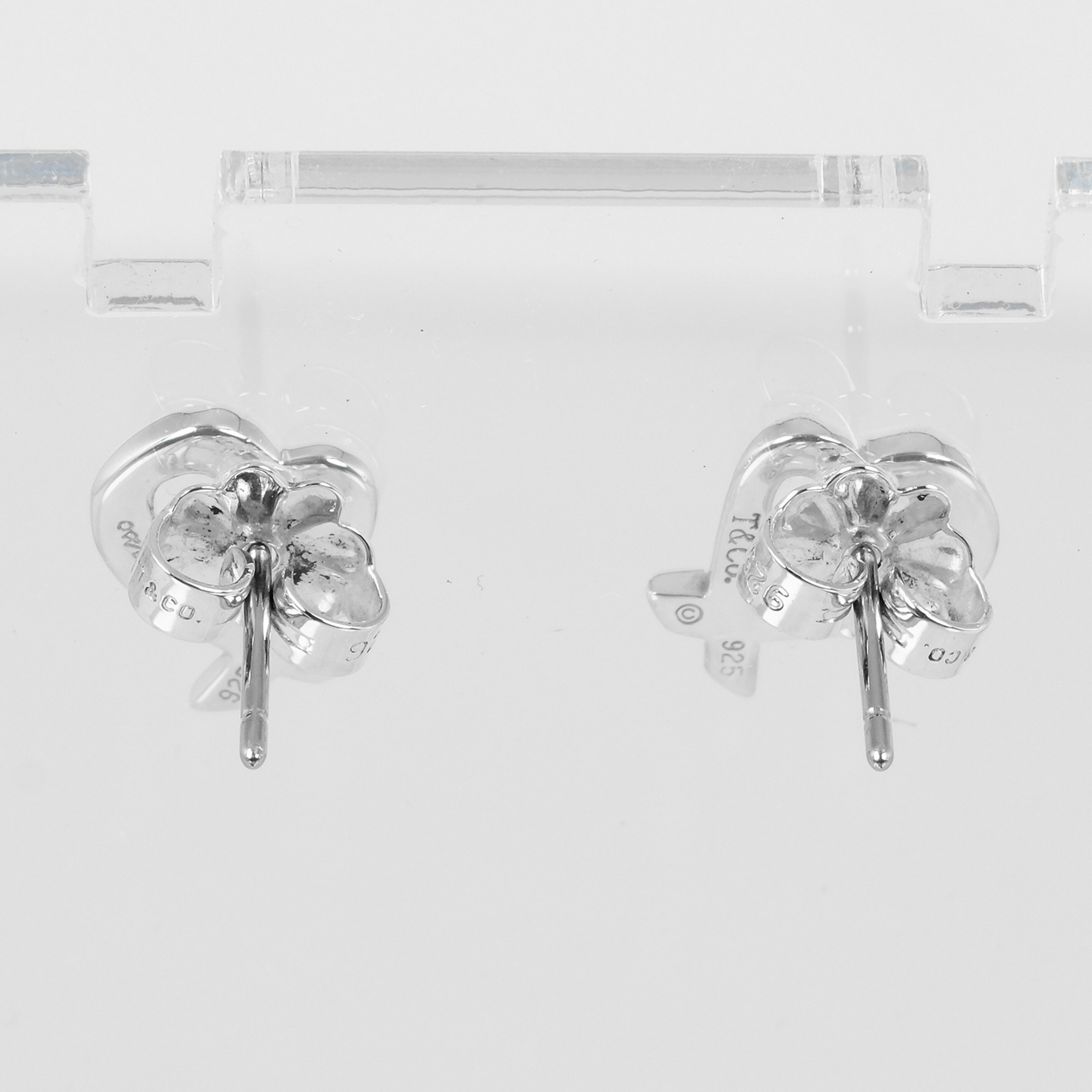 Tiffany & Co. Loving Heart Earrings, 925 Silver, approx. 1.58g