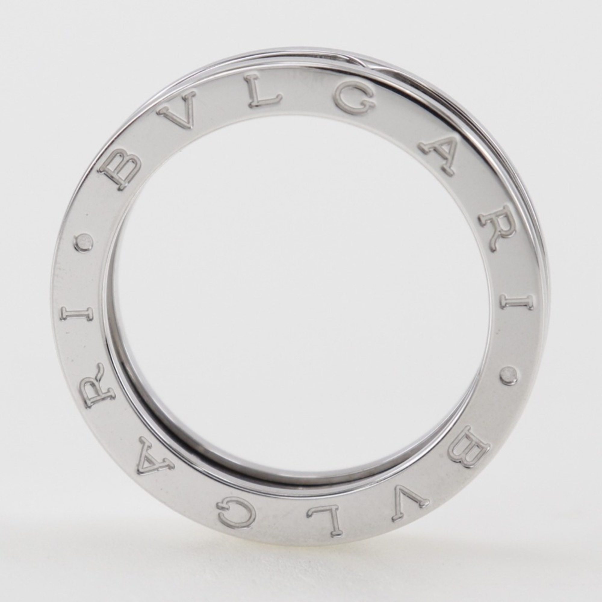 BVLGARI B-zero1 21.5 size ring, B-zero1, 18K white gold, approx. 8.6g, men's
