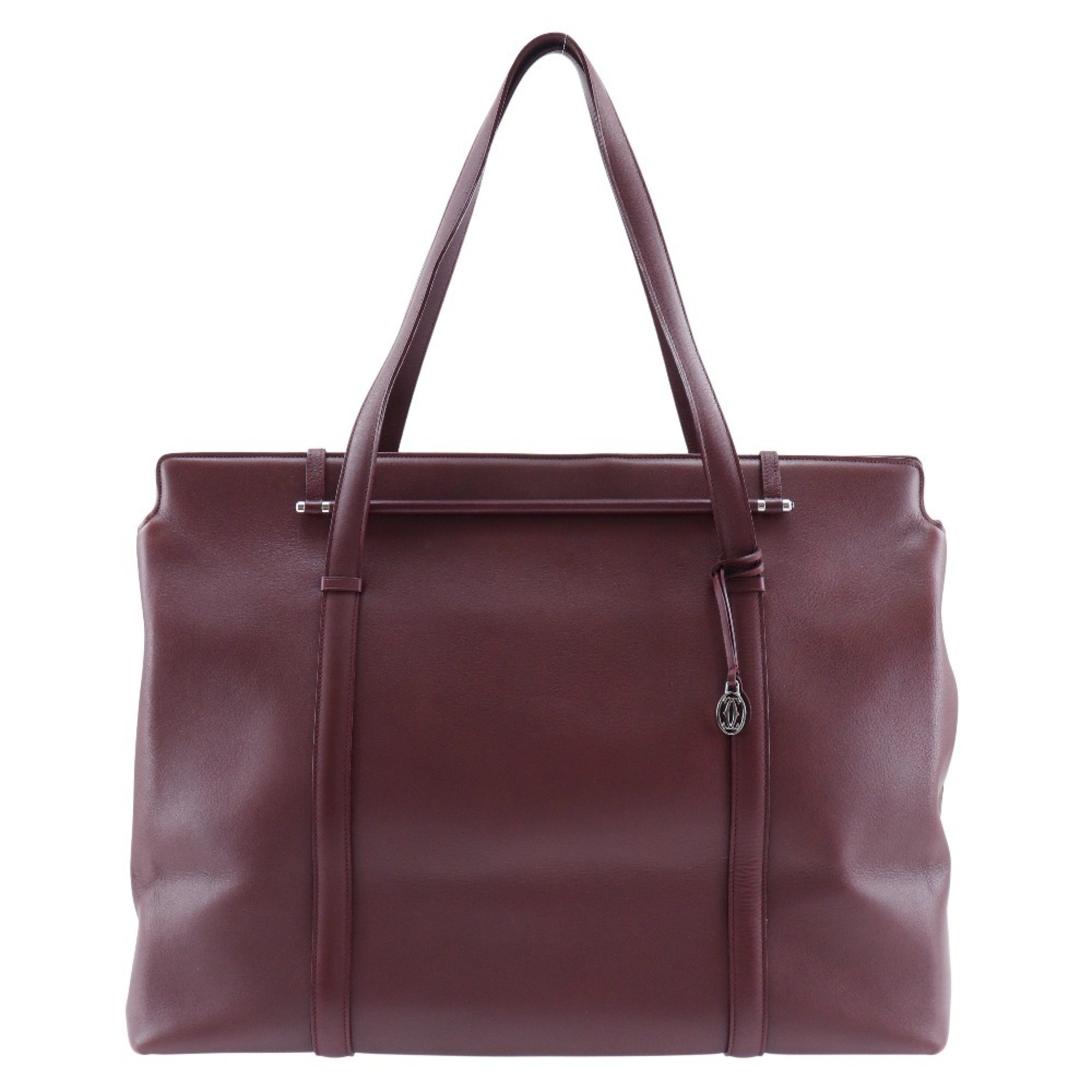 CARTIER Tote Bag Calf Unisex