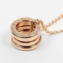 BVLGARI B.ZERO1 Necklace, K18PG, Pink Gold, Approx. 13.55g