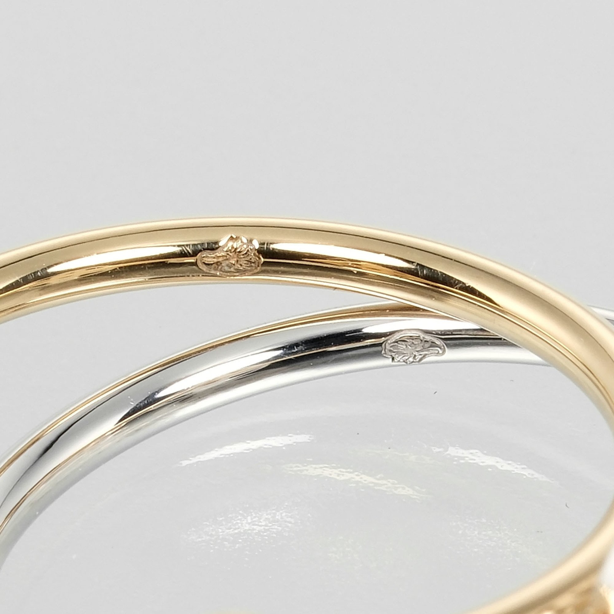 Louis Vuitton Monogram Idylle size 11 Ring Q9F15H K18 Gold Diamond YG PG WG LOUIS VUITTON