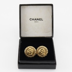 CHANEL Earrings, Gold Plated, 2398, Approx. 17.2g, Women's