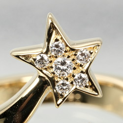 CHANEL Comet size 11 ring, K18YG yellow gold, diamond