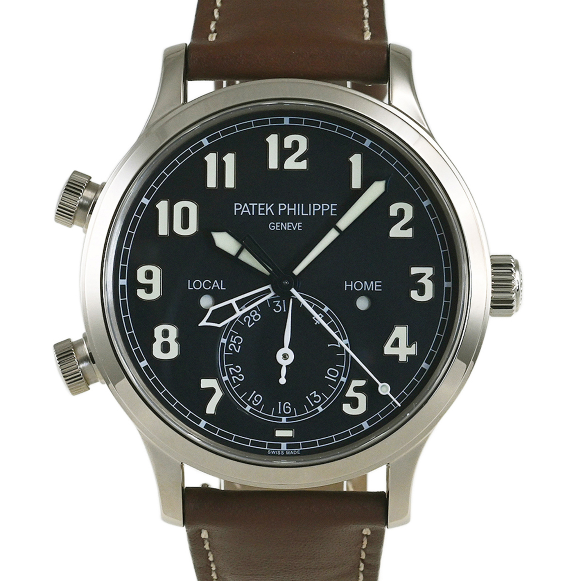 PATEK PHILIPPE Complications Calatrava Pilot Travel Time Wristwatch 5524G-001