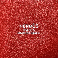 Hermes HERMES Bag Women's Handbag Bolide 1923 Veau Swift Rouge Garance Red □I Engraved