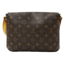 Louis Vuitton LOUIS VUITTON Bag Monogram Women's Shoulder Musette Tango Long M51388 Brown Compact